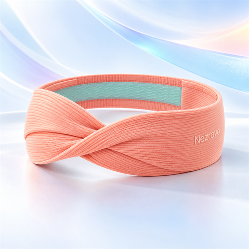 Nezravo Peach Twist Headband
