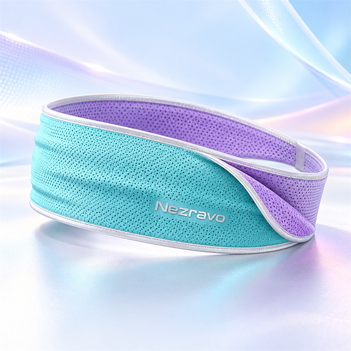 Nezravo Aqua Crossover Mesh Headband