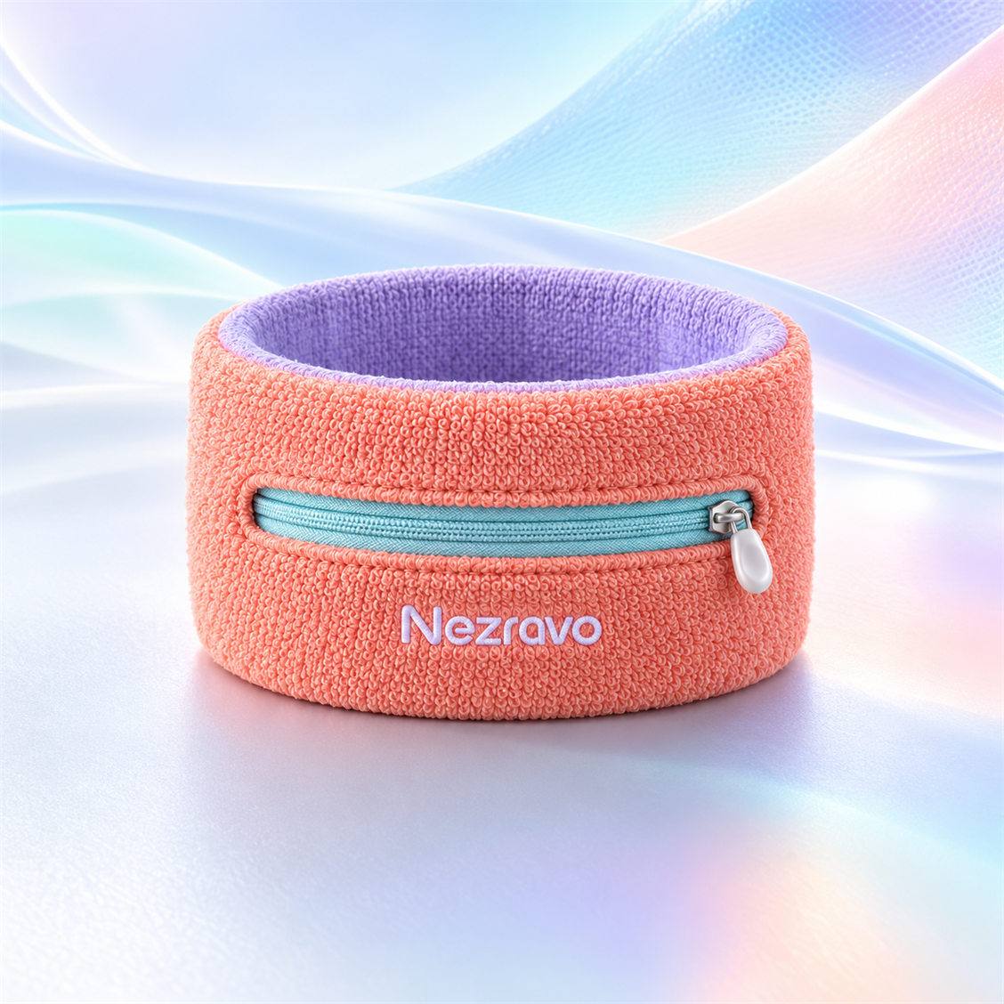 Nezravo Coral Pocket Wristband