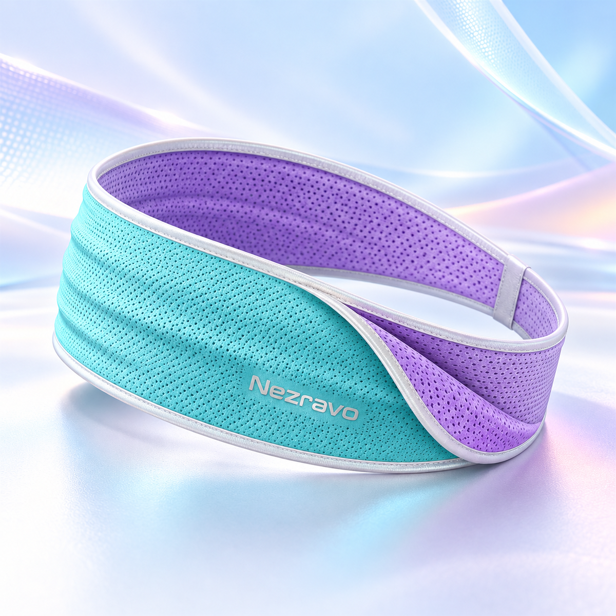 Nezravo Aqua Crossover Mesh Headband
